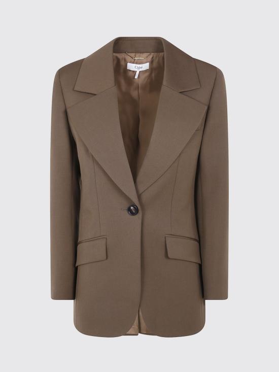 26FW 끌로에 자켓 CH26WVE45067 20A Brown - CHLOE
