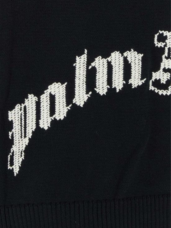 26FW 팜앤젤스 후드 티셔츠 PAMHU001KN001 1003 Black - PALM ANGELS