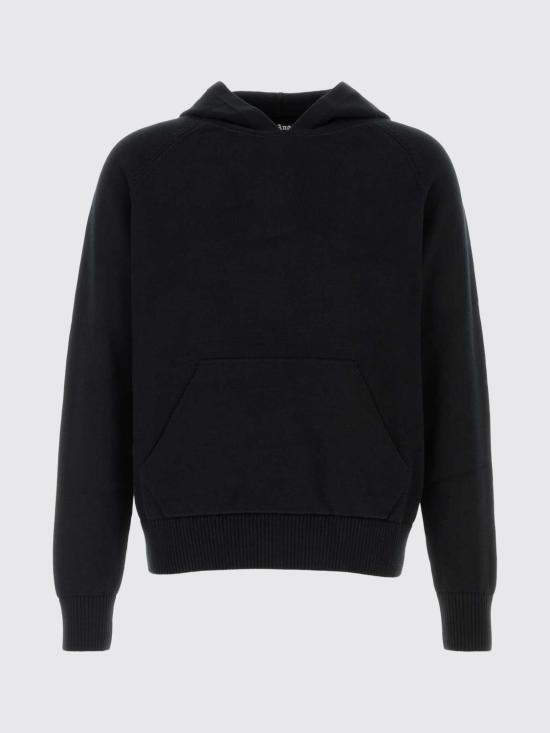 26FW 팜앤젤스 후드 티셔츠 PAMHU001KN001 1003 Black - PALM ANGELS