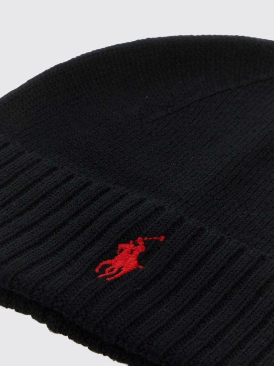 26FW 폴로 랄프로렌 비니 710886137 001 Black 1 - POLO RALPH LAUREN