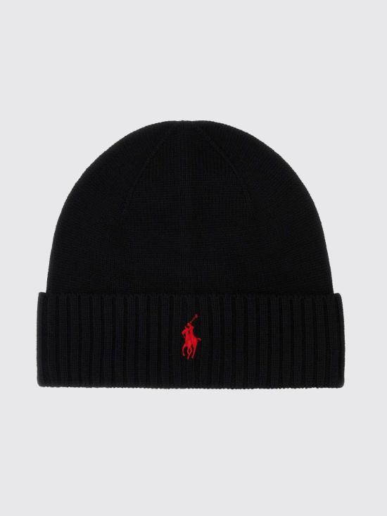 26FW 폴로 랄프로렌 비니 710886137 001 Black 1