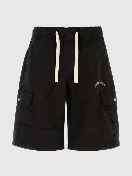 26FW 팜앤젤스 숏팬츠 PMCS01S26FAB002 1003 Black - PALM ANGELS