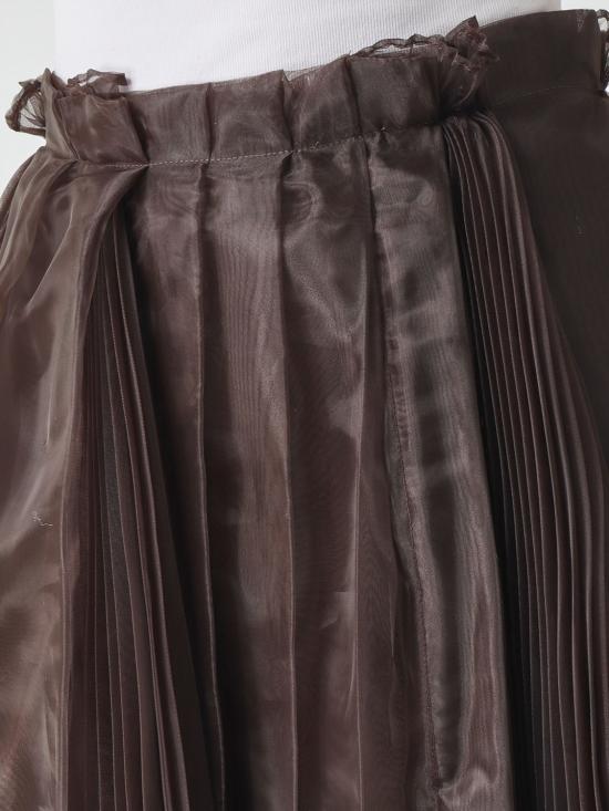 26FW 메이메이즈 스커트 M6IAI1 481 Cocoa - MEIMEIJ