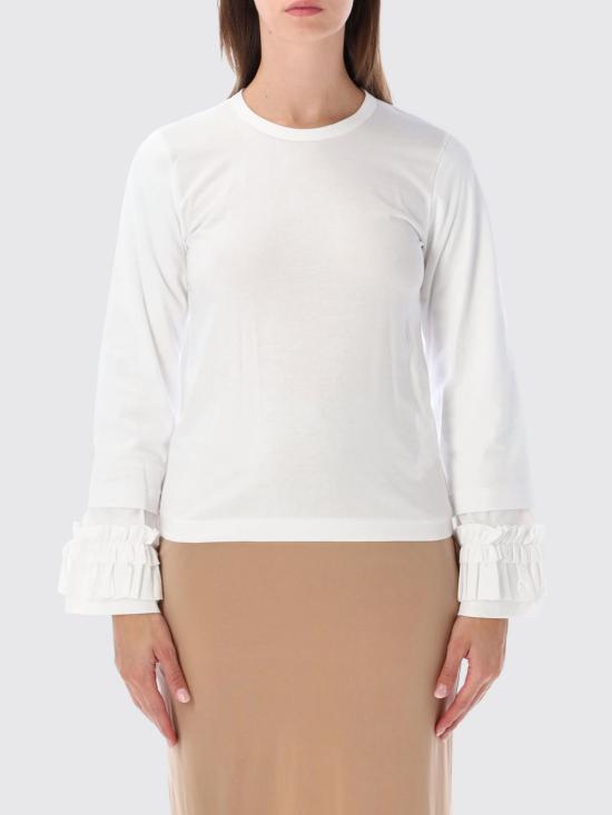 26FW 꼼데가르송 반팔 티셔츠 NRT002 1 White