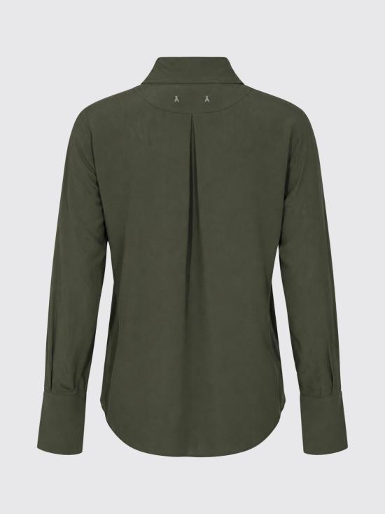 26FW 파트리지아페페 셔츠 8C0075A8I1 G639 Green - PATRIZIA PEPE