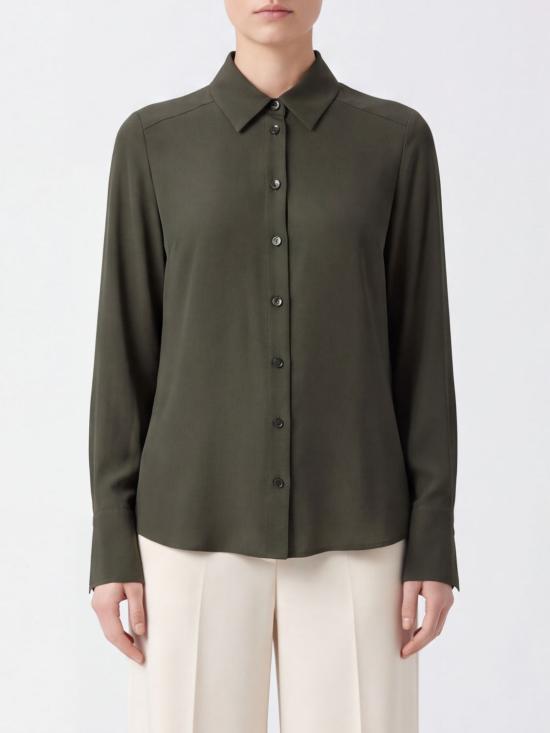 26FW 파트리지아페페 셔츠 8C0075A8I1 G639 Green