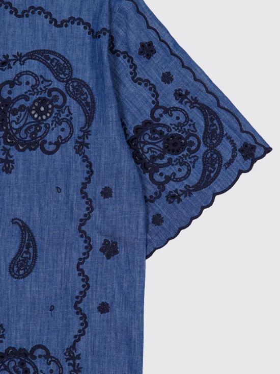 26FW 짐머만 셔츠 8360TSS261 RWBLU Blue - ZIMMERMANN
