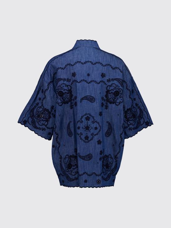 26FW 짐머만 셔츠 8360TSS261 RWBLU Blue - ZIMMERMANN
