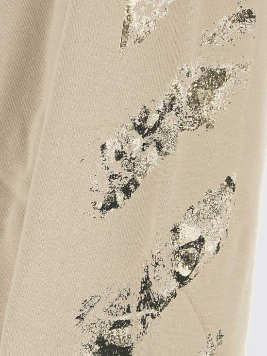 26FW 오프화이트 후드 티셔츠 44MBB085F26F004031 STRING Beige - OFF WHITE