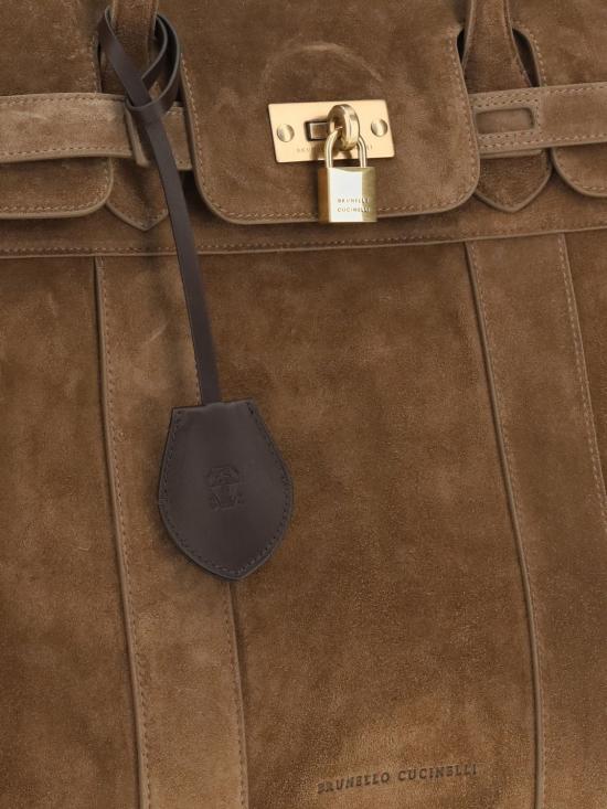 26FW 브루넬로 쿠치넬리 캐리어 MBDLB2847 C9773 Brown - BRUNELLO CUCINELLI