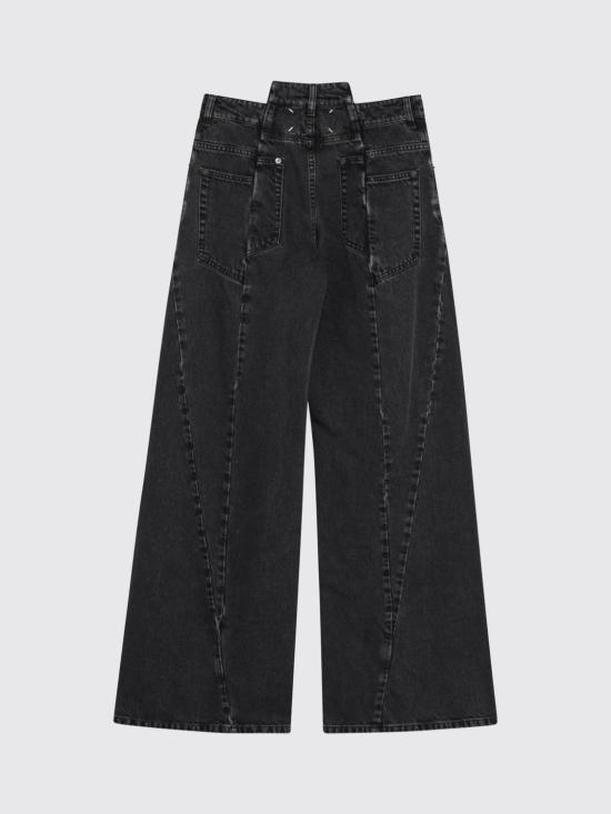 26FW 마르지엘라 데님 팬츠 S51LA0133S30496 961 Black - MAISON MARGIELA