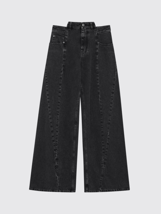 26FW 마르지엘라 데님 팬츠 S51LA0133S30496 961 Black - MAISON MARGIELA