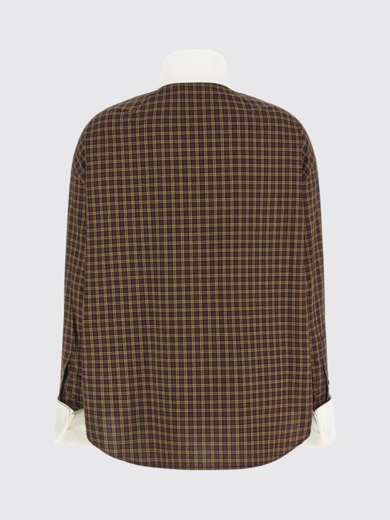 26FW 마르니 셔츠 CAMA0706QSUTC689 CHM61 Brown - MARNI