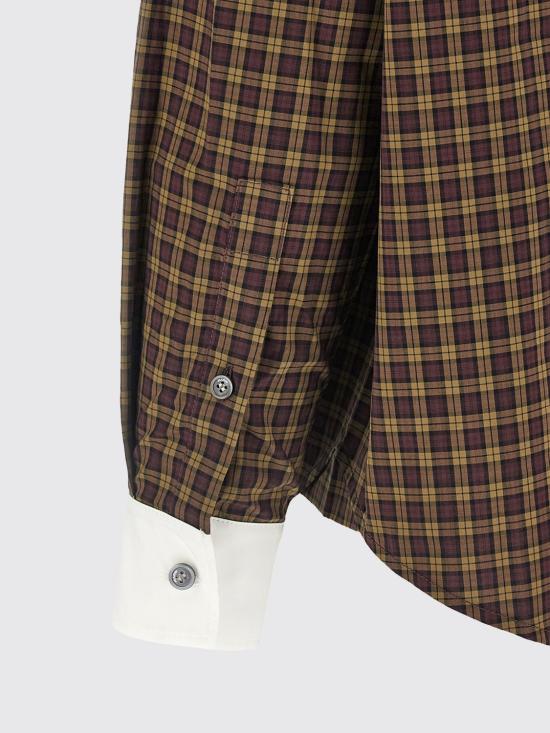 26FW 마르니 셔츠 CAMA0706QSUTC689 CHM61 Brown - MARNI