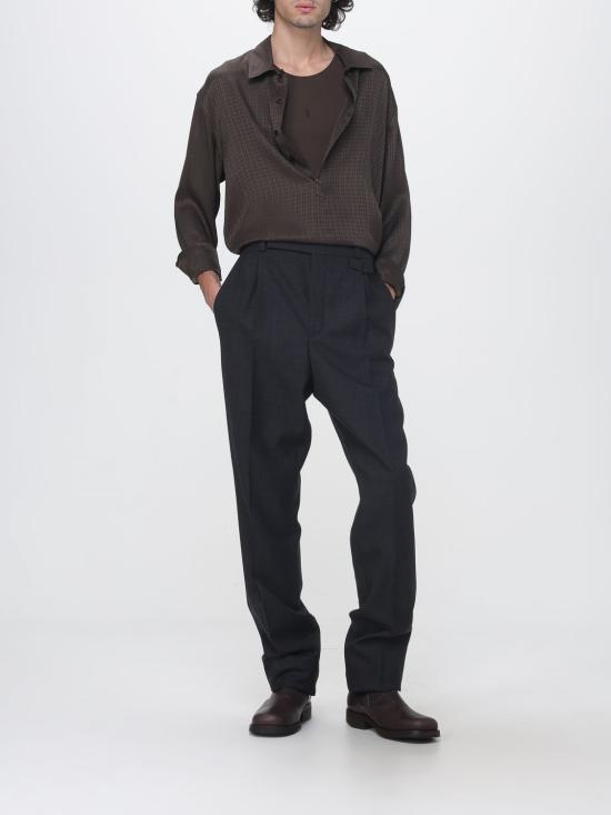 26FW 생로랑 민소매 티셔츠 818532Y37EC 2841 Navy - SAINT LAURENT