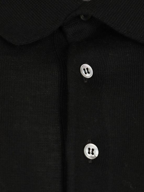 26FW 라르디니 폴로 티셔츠 CNLPML62CN64021 999 Black - LARDINI