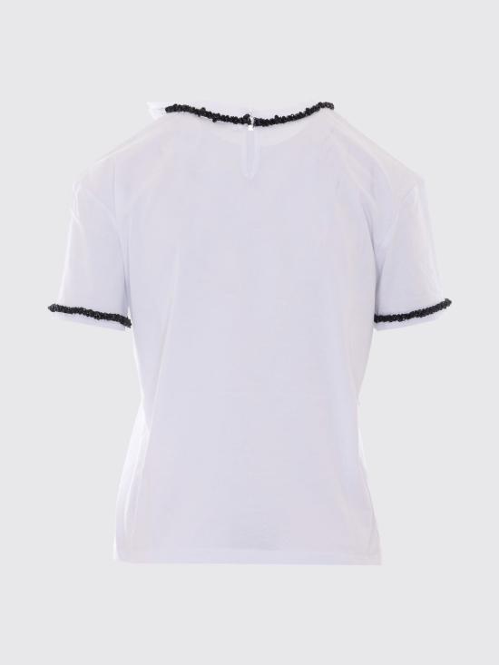 26FW 트윈셋 반팔 티셔츠 262TT2550 11271 White - TWINSET