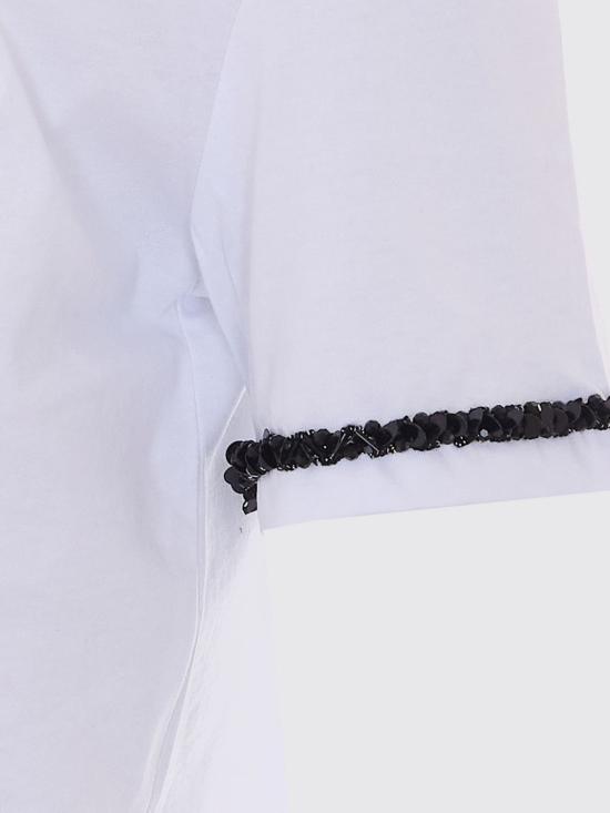 26FW 트윈셋 반팔 티셔츠 262TT2550 11271 White - TWINSET