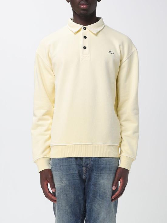26FW 엠에스지엠 폴로 티셔츠 4140MM133SE267573 06 Yellow
