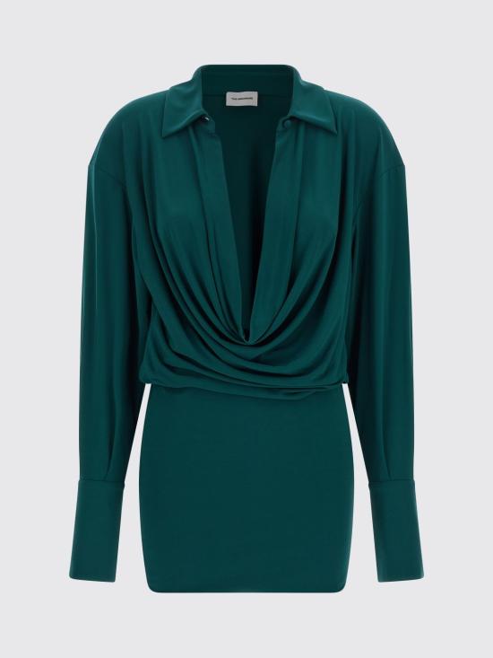 26FW 안다마네 롱 원피스 T200107ATJP199 MALACHITE Green - ANDAMANE