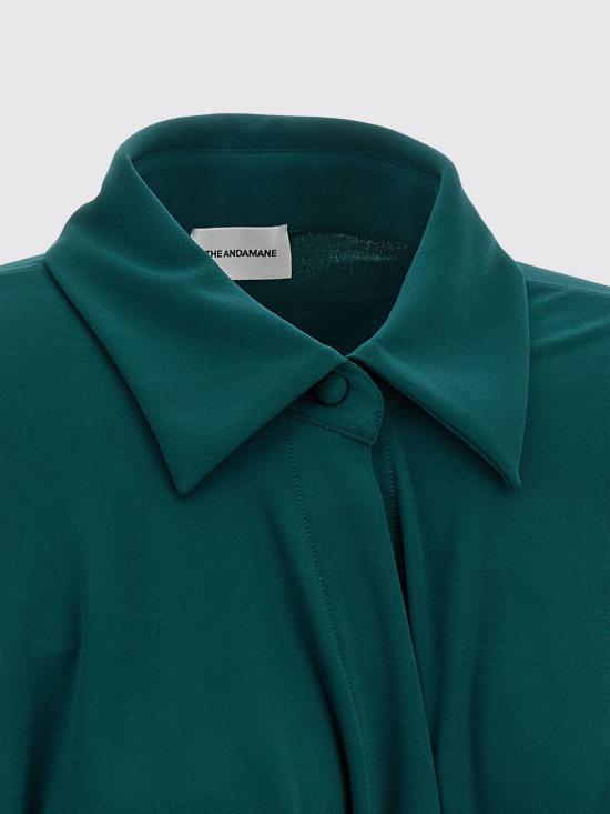 26FW 안다마네 롱 원피스 T200107ATJP199 MALACHITE Green - ANDAMANE
