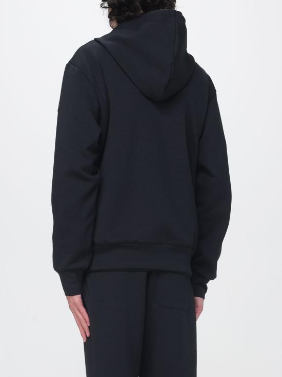 26FW 세이브더덕 후드 티셔츠 DF1170MGLEE23 10000 Black - SAVE THE DUCK