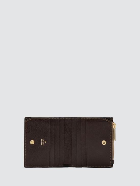 26FW 구찌 WEB GG 캔버스 지갑 A00729FAGI8 9656 Beige - GUCCI