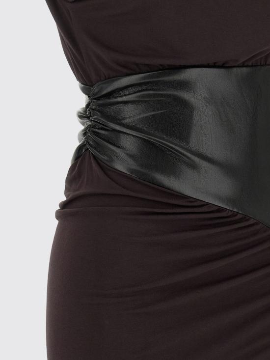 26FW 안다마네 롱 원피스 T200121ATJV053 ROUGENOIR Burgundy - ANDAMANE
