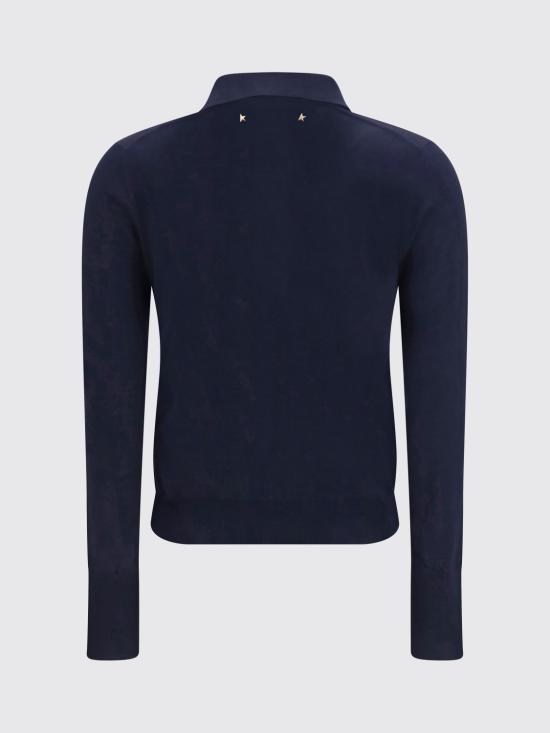 26FW 골든구스 스웨터 GWP01354P00104150501 Navy - GOLDEN GOOSE
