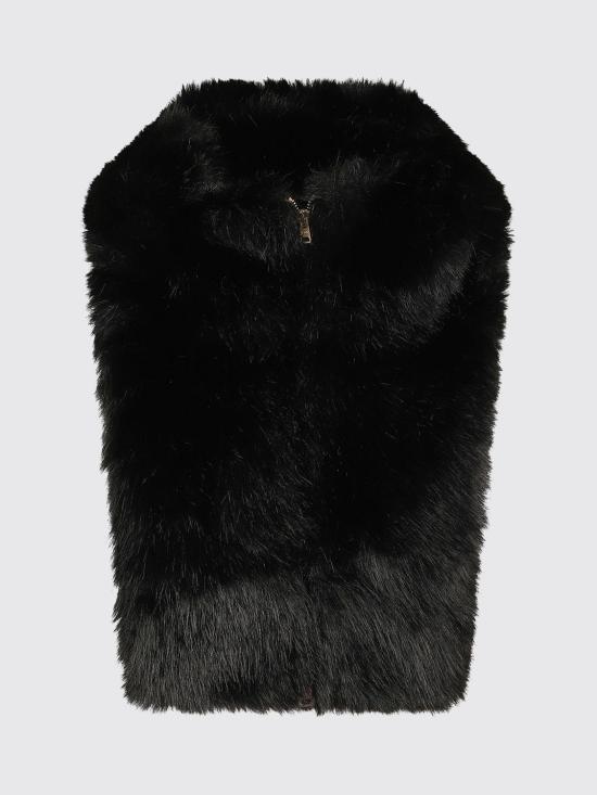 26FW 에르노 퍼 후드 머플러 워머 SCP00041D12908 9300 Black