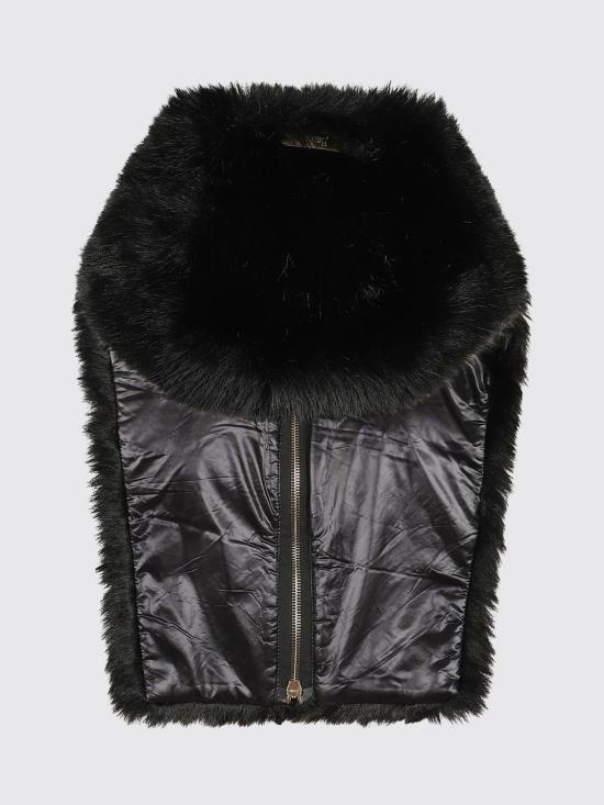 26FW 에르노 퍼 후드 머플러 워머 SCP00041D12908 9300 Black - HERNO