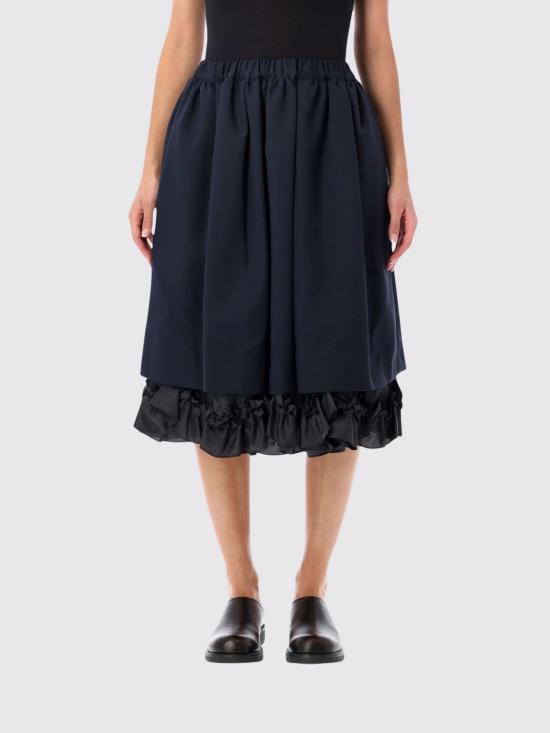 26FW 꼼데가르송 스커트 NRS002 1 Navy