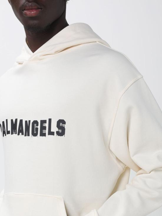 26FW 팜앤젤스 후드 티셔츠 PAMBB003FL007 0310 White - PALM ANGELS