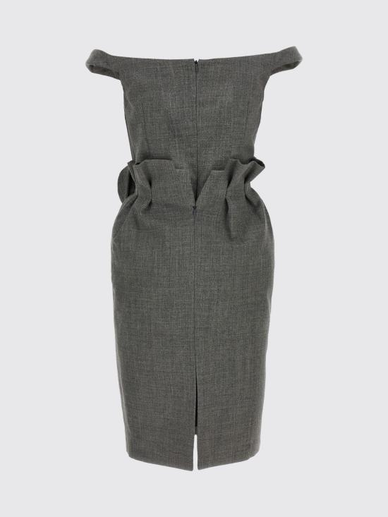 26FW 마그다뷰트림 롱 원피스 263926 Grey - MAGDA BUTRYM