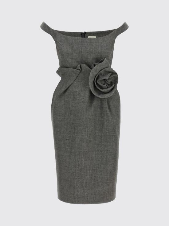 26FW 마그다뷰트림 롱 원피스 263926 Grey - MAGDA BUTRYM