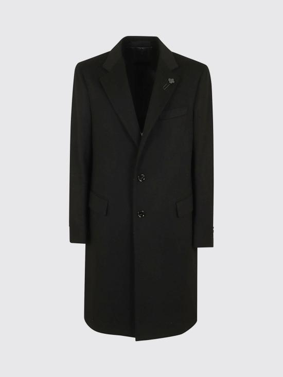 26FW 라르디니 코트 CN23698EACSP67642 999 Black - LARDINI