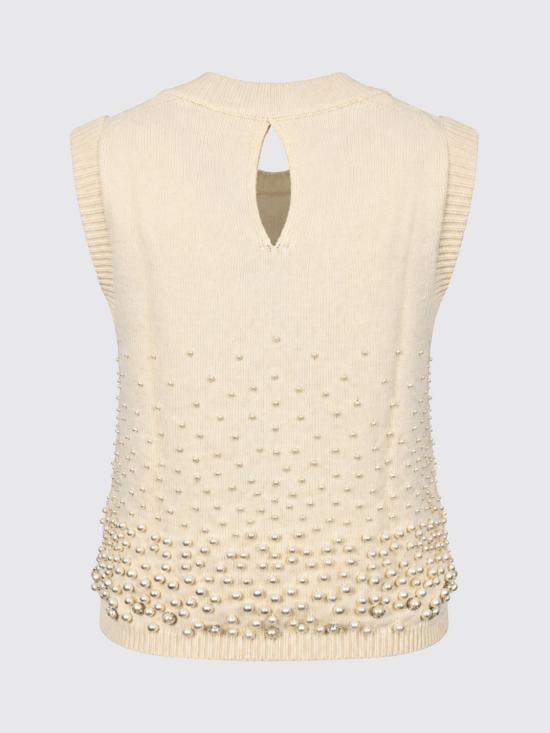 26FW 세미쿠튀르 탑 Y6WH60 A193 Butter - SEMI-COUTURE