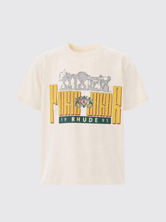 26FW 루드 반팔 티셔츠 RHPF26TT10012 6506 White - RHUDE