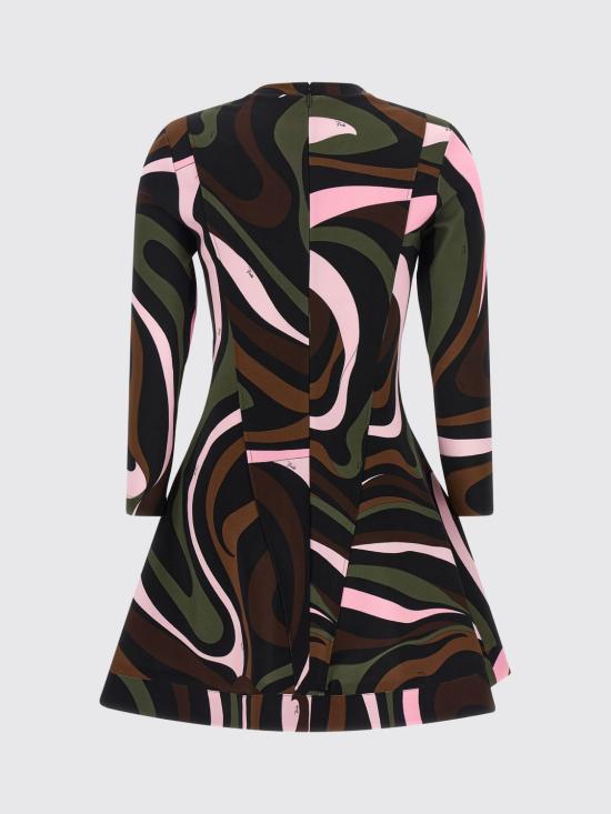 26FW 푸찌 롱 원피스 6UJG866U766 004 Green - PUCCI