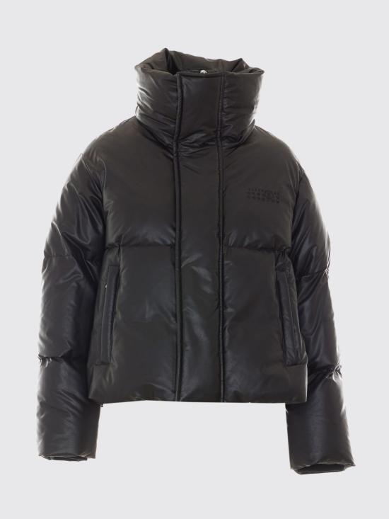 26FW MM6 메종마르지엘라 패딩 포우 레더 자켓 S52AM0368M36016 900 Black - MM6 MAISON MARGIELA