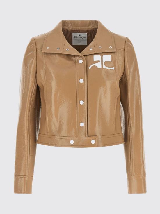 26FW 쿠레쥬 자켓 223CBL005VY0014 1091 Bronze - COURREGES