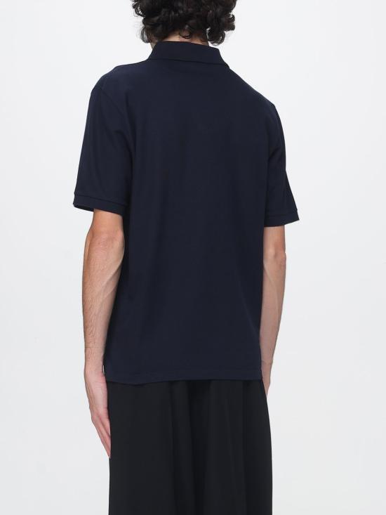 26FW 생로랑 폴로 티셔츠 A001BFY38EK 8060 Navy - SAINT LAURENT