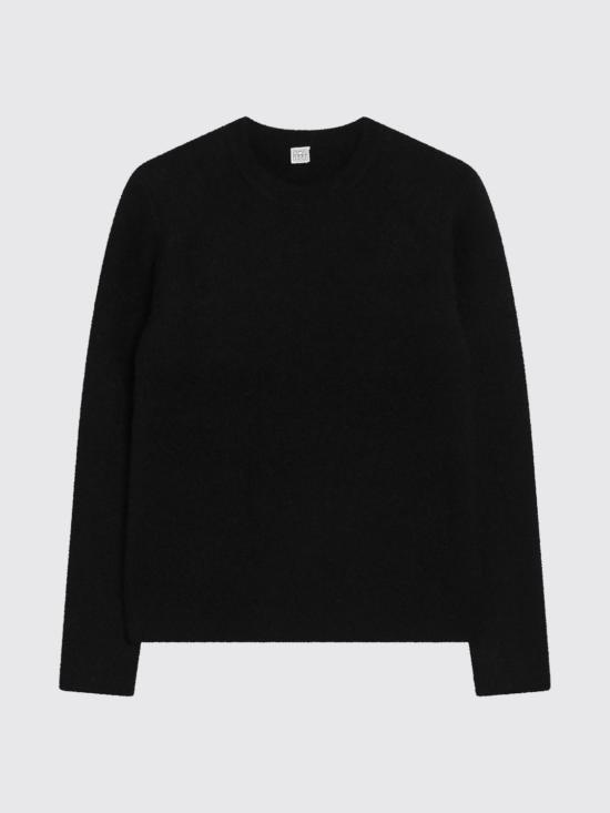 26FW 토템 스웨터 264WRT0816YA0305 001 Black - TOTEME