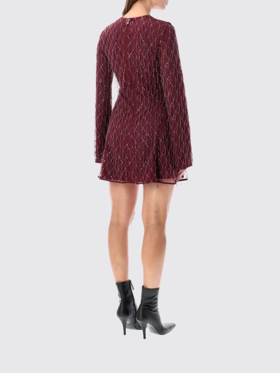 26FW 로테이트 롱 원피스 116557 2694 Burgundy - ROTATE