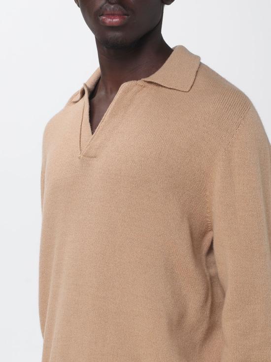 26FW 라니우스 폴로 티셔츠 F6LAMAKP003 178 Camel - LANEUS
