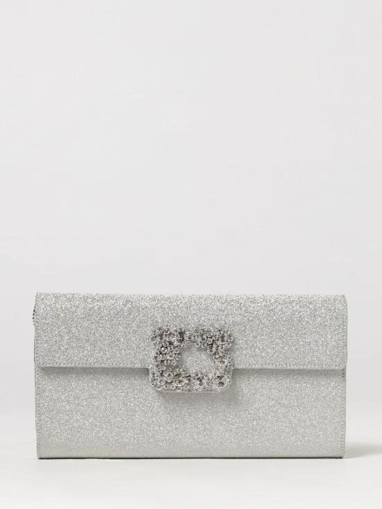 26FW 로저비비에 클러치/파우치 RBWAMFD0200JQO 1920 Silver