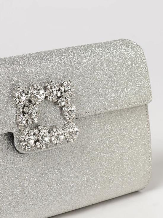 26FW 로저비비에 클러치/파우치 RBWAMFD0200JQO 1920 Silver - ROGER VIVIER