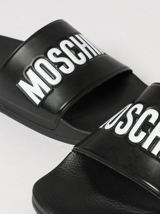 26FW 모스키노 뮬/슬리퍼 MB28022G0P262MUG10 000 Black - MOSCHINO