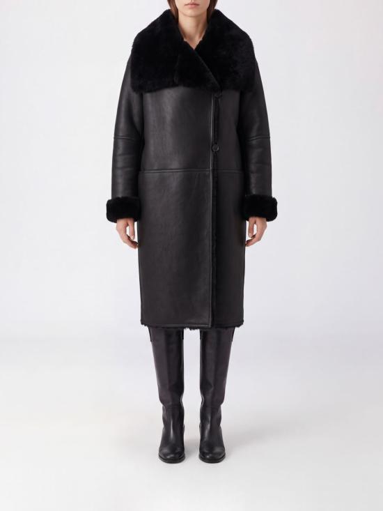 26FW 토템 코트 254WRO0301LE0202 034 Brown