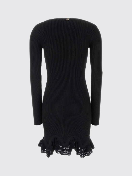 26FW 블루마린 롱 원피스 RF6158MAB332A896A 22222 Black - BLUMARINE